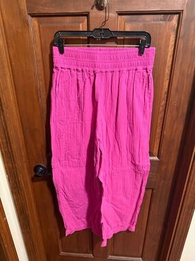 Boden Double Cloth Crop Pants Size 8